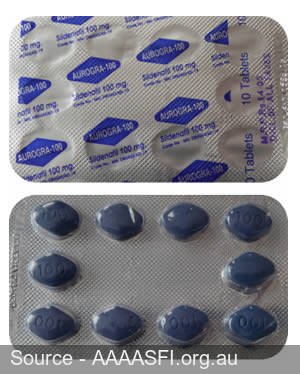 Actual blister image of Viagra